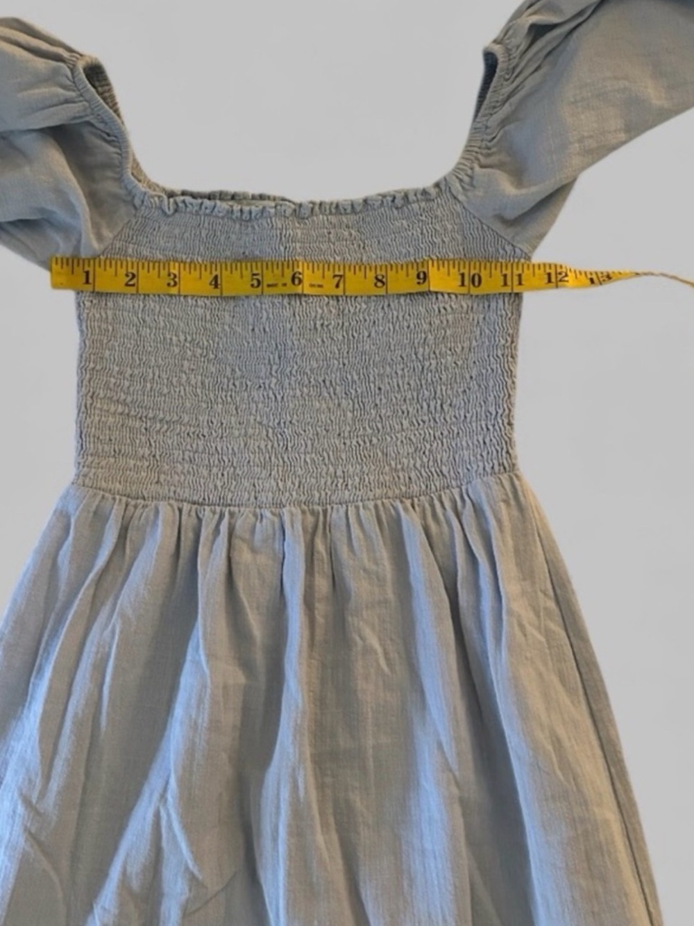Lulus Light Blue Cotton Maxi Dress - Picture 4 of 6